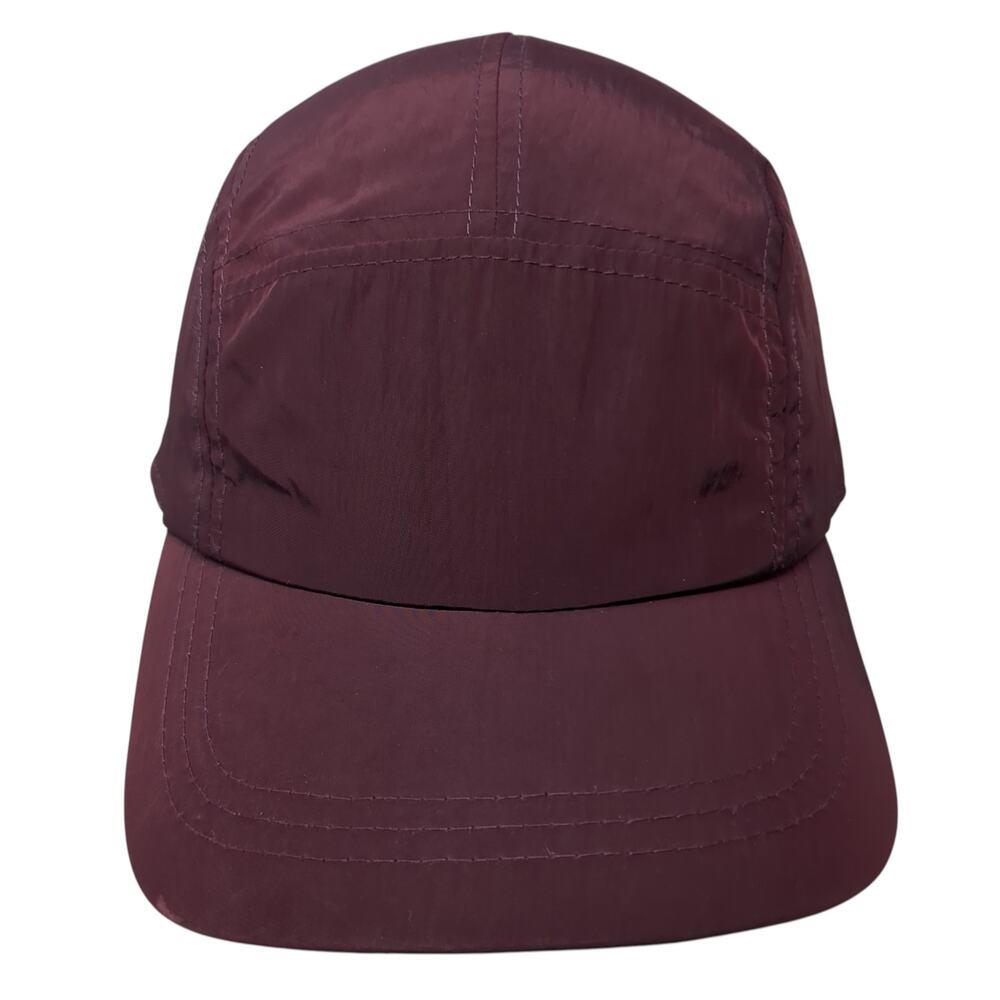 Men's Lightweight Five-Panel Cap - Burgundy